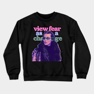 Bella Hadid View Fear As A Challenge Crewneck Sweatshirt